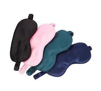 minkissy 4piezas Antifaz De Seda Para Dormir Unidades Antifaz De Protección y Cómodo
