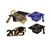 minkissy 4piezas Broche De Graduación Broche De Graduación De Graduación Para Birrete De Obsequio De Estudiantes Profesores y Compañeros De Clase Joyería De Solapa De