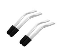 minkissy 4piezas Extensores de Freno Curvos para Silla de Ruedas Accesorios de Hierro para Manijas de Freno Uso Interiores y Exteriores para Personas Movilidad Reducida