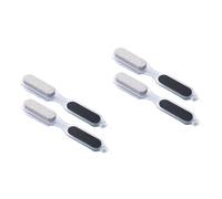 minkissy 4piezas Pedicura Con Pómez y Cepillo Para Uñas De Pies Doble Cara Para Exfoliación y Eliminación De Callos
