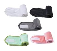minkissy 5 Diademas Ajustables De Yoga Para Lavarse La Cara y Hacer Ejercicio Accesorios Para El Cabello Mujeres