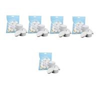 minkissy 5 Juegos Almohadillas De Lijado Almohadilla Para Pulir Uñas Cortaúñas Brocas Para Uñas De Gel Quitaesmalte Disco De Lijado De Uñas Clíper Tijeras Pulido Pegatinas 50 Uds * 5