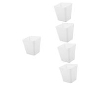 minkissy 5 Piezas cesta colgante de caja de almacenamiento tazas colgantes para carro rodante cubo de basura colgante Carrito colgante para estilista caja organizadora contenedores papelera
