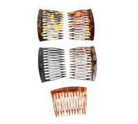 minkissy 5 Piezas Peine De Cabello Nupcial Peines Laterales Antideslizantes Grueso y Ondulado