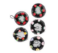 minkissy 5 Piezas Redecillas para Moños de Ballet Herramienta para Peinar el Cabello Baile Redecillas Invisibles para Ballet para Practicar Presentaciones de Baile y Festividades para Molde