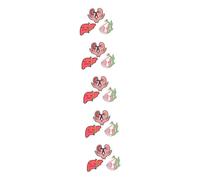 minkissy 5 Series Insignia De Patrones De Órganos Pasador Decorativo Pasador De Mochila Alfiler Estético Alfiler Para Chaqueta Broche De Corazón Aleación 3 Piezas X 5