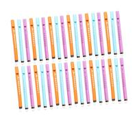 minkissy 50 piezas Mini Silbatos para Coloridas Juguetes Musicales Seguros y Duraderos para Desarrollar Habilidades Auditivas y Coordinación Mano- Color Aleatorio Color Aleatorio