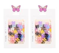 minkissy 500 piezas de accesorios de arte de uñas Bowknot Nail Charms Nail Tip Jewellery Pendant Nail Bow Decoration Bow Nails Jewelry Birthday Party Nail Art Nail Decals Resin Manicure Ribbon Miss