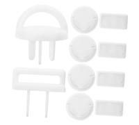 minkissy 50piezas del Zócalo Tapones para Bebés Protectores Eléctricos Prueba de Protectores de Enchufes el Hogar Tapas de Enchufes para Seguridad Infantil