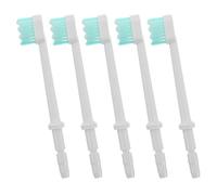 minkissy 5piezas Cabezal de Cepillo de Irrigador Bucal Accesorios de Limpieza Dental de Plástico Puntas de Repuesto para Uso Diario el Cuidado Bucal Compatible con Modelos Oral