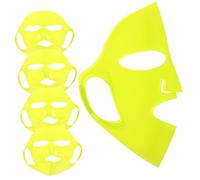 minkissy 5piezas Faciales De Silicona Reutilizables Funda De Silicona Herramienta De Cuidado Facial