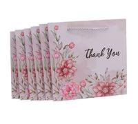 minkissy 6 Bolsas De De Papel Reutilizables Caja De Bolso De Mano Bolsa De Papel Para Embalaje Mamá