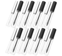 minkissy 6 Juegos Tubo De Rímel Latigazo Brillo Castor Accesorios Líquido Cosmético Agente De Mudanzas Bálsamo Rimel Transparente Para Pestañas Tubos Recargables Varita De Rímel El Plastico