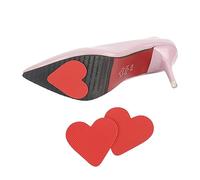 minkissy 6 Pares Heart Shaped Non Slip Half Sole Mats For High Heels Sandals And Slip Shoes Durable Easy To Install For Women