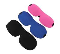 minkissy 6 Piezas antifaz para dormir 3d sombra antifaz de material premium Mascara para los ojos máscara vendas para dormir cubre ojos para niños elástico en el ojo