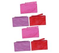 minkissy 6 Piezas Bolso Sencillo Bolsas De Cosméticos Bolso De Señoras Boda El Matrimonio Bolsa Transparente Rosa Bolso De Tocador Bolso De Mujer Mochila De Conejito Bolsos Chica Perder