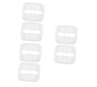 minkissy 6 Piezas Cierre Inodoro Cubo Con Tapa Steri+Cierre De Tiras Zip Tie Puntadas Cierre Médico Herramienta Banda De Cierre Cierre De Emergencia Pvc