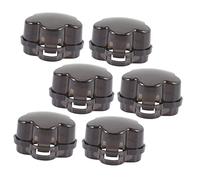 minkissy 6 piezas Cubiertas de Seguridad para Perillas de Cocina de Gas de Protección Infantil Diseño Práctico Encendido Accidental del Quemador