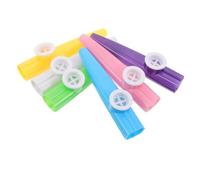 minkissy 6 Piezas Unidades Kazoos Plásticos para Diseño Instrumentos Musicales para Preescolar Juguetes Educativos para Fomentar Interés Musical y Social