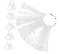 minkissy 6juegos De Colores De Uñas Palitos De Muestra Para Uñas y Accesorios Para Decoración Para Salón y Manicura