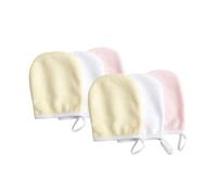 minkissy 6piezas Discos Desmaquillantes de Microfibra Toalla Limpiadora Reutilizable Guantes de Limpieza Facial para Maquillaje sin Agua Baño Color Aleatorio