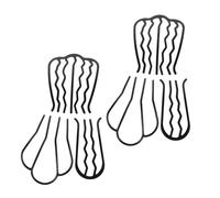 minkissy 6piezas Peine de Metal Cabello Horquillas Forma de Moño Francés Accesorios Cabello para Mujeres y Niñas Peinetas Metalicas Peine Lateral Metalico Horquilla para Recogido