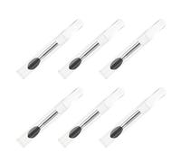 minkissy 6piezas Pinceles De Silicona Para Labial Sombra De Ojos Cosméticos Hypoalergénico
