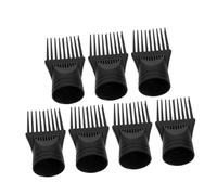 minkissy 7 Boquillas Para Secador De Pelo Recogedores De Viento Peines Para Peinar El Cabello Kit De Herramientas Para Peinar El Cabello Cepillo De Boquilla Multifunción Peine Para