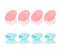 minkissy 8 Piezas Conjunto De Pinceles De Labios Paleta Dispositivo Soporte Para Botella De Pegamento Brillo Máscara Tinte Varitas Transatlántico Bálsamo Ocultador Gel De Sílice