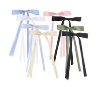 minkissy 8 Piezas horquilla Diademas para niñas lazos para el cabello para adolescentes cintas para el cabello para mujeres lazos de para el cabello Aleación de