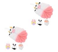 minkissy 8 Piezas ramo de baño esponja de baño esponja de limpieza depurador de piel de ducha rica bola de espumosa corporal de ducha bola de a Educación física