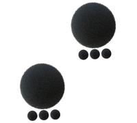 minkissy 8 Piezas Sábana de algodón de carbón activado desodorante para botes de basura desodorante de carbón activado absorbe olores eliminador de olores almohadilla de filtro de arena