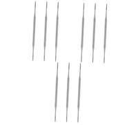 minkissy 9piezas Herramientas De Limpieza De Uñas De Inoxidable Instrumentos Multifuncionales Para Pedicura y Cuidado De Uñas Encarnadas Para Uso Profesional y Casa