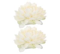 minkissy Abrazaderas de Cortina Clip de Flores 2 Piezas, Sujetadores Decorativos para Ventanas, Accesorios para Decoración de Hogar y Oficina