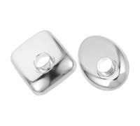 minkissy Accesorios para Picadora de Carne 2piezas Bandejas de Aluminio Rectangulares y Redondas para Uso en Fiestas y Cocina en Casa