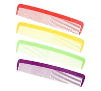 minkissy Accesorios para Trucos de Halloween 4 Piezas Peine de Broma Cepillo de Peine de Gran Tamaño para Disfraz Rojo Amarillo Y Verde