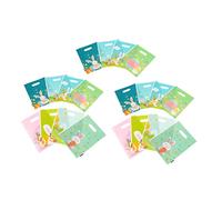 minkissy Adorables Bolsas Para Galletas y Impresión Clara De Huevos De Pascua Para Fiestas