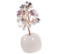 minkissy Adornos de Cristal para Árbol Bonsái Decoración de Mesa de Comedor Adorno de Escritorio Hogar Oficina