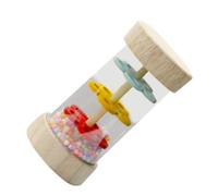 minkissy Agitador Musical para Instrumento de Lluvia para Desarrollo Sensorial y Educación Musical Juguete y Portátil para Interiores y Exteriores