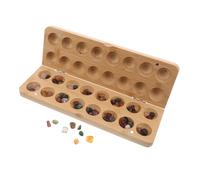 minkissy Ajedrez De Gemas Africanas De Ajedrez Mancala Cuentas De Mesa para Fiestas y Aulas