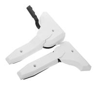 minkissy Ajustador de Ángulo de Asiento Blanco, Regulador Portátil de Metal Rango Ajustable de 180 Grados para Silla de Oficina y Gaming para Respaldo