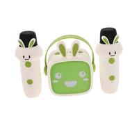 minkissy Altavoz Inalámbrico Portátil Mini Karaoke Micrófono De Juguete para Fiestas Infantiles y Cuentos para Dormir