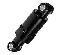 minkissy Amortiguador Trasero para Mayor Comodidad y Protección Óptima para Scooter Eléctrico de Aleación de Aluminio Negro con Distancia Entre Agujeros de 100mm en Desplazamientos Urbanos