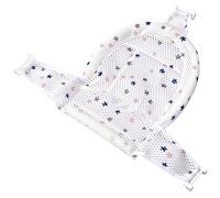 minkissy Asiento de Baño para Niña Ajustable y Transpirable de Soporte para Bañera con Múltiples Hebillas Protección Ergonómica para Recién Nacidos y Fácil Instalación Bañeras Estándar