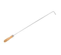 minkissy Atizador de Chimenea de Metal Resistente y Ligero Gancho para Fuego, Adecuado para Camping y Senderismo, Accesorio Práctico para Fogatas y Chimeneas