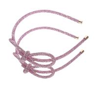 minkissy Banda Para El Cabello Para La Ducha Diadema De Maquillaje Lazo Tocado Accesorios Para El Cabello Con Diamantes De Imitación Recuerdo De Fiesta De Cumpleaños