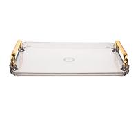 minkissy Bandeja De Almacenamiento Acrílico Decorativa Para Joyas Escritorio Sala De Estar Diseño Moderno y Elegante