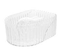 minkissy Bandeja De Burbujas Para Manicura Recipiente Para Quitar Esmalte De Uñas Tapete Limpiador De Pinceles De Maquillaje Para Remojo De Uñas Acrílicas y Limpieza De Brochas