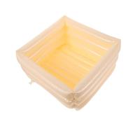 minkissy Bañera de Pies Inflable Lavabo para Pies de Spa Portátil de Pvc Viajes y Uso Doméstico Fácil de Inflar