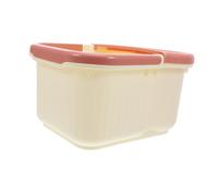minkissy Bañera de Pies Saludable para Remojo Masajeador de Pies y Pedicura para Spa Casa Color Milk Pequeño